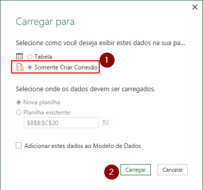 Comparar Lista no Excel com Power Query