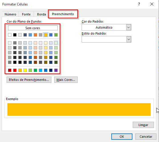 Gráfico Excel dashboard