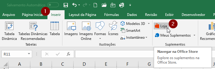 Traduzir funcoes Excel