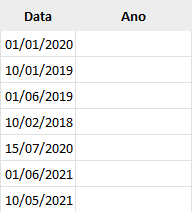 Preenchimento relampago excel